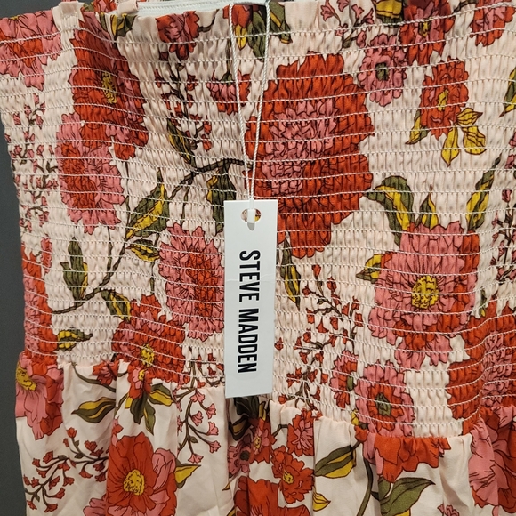 Steve Madden Ladies Floral Babydoll Dress - Picture 8 of 11